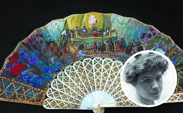 El abanico de la infanta pasa por taller