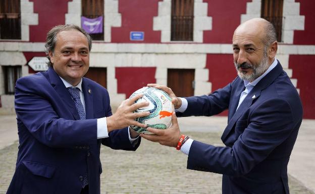 Rubiales come con Aperribay y Elizegi para buscar una fecha alternativa a la final