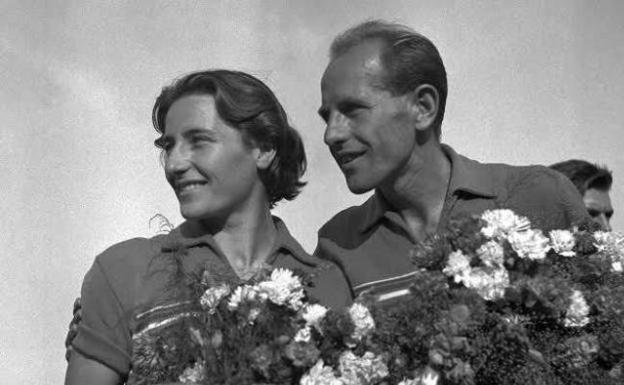 Fallece a los 97 años la campeona olímpica Dana Zatopkova, mujer de Emil Zatopek