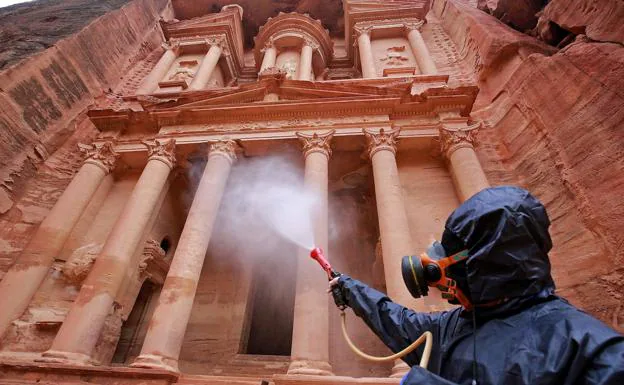 Jordania cierra todos sus yacimientos arqueológicos para su fumigación