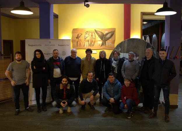 SagarArte proiektuko azken bi afari gidatuak, biak herrian, bertan behera gelditu dira
