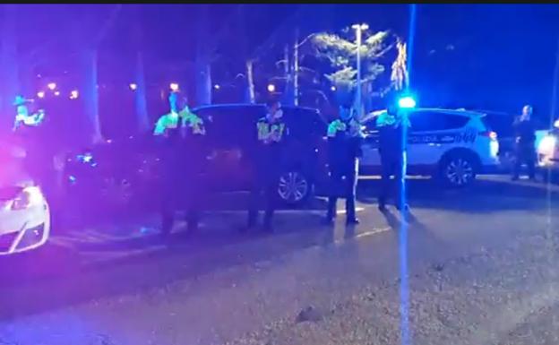 Los policías también aplauden a los sanitarios guipuzcoanos