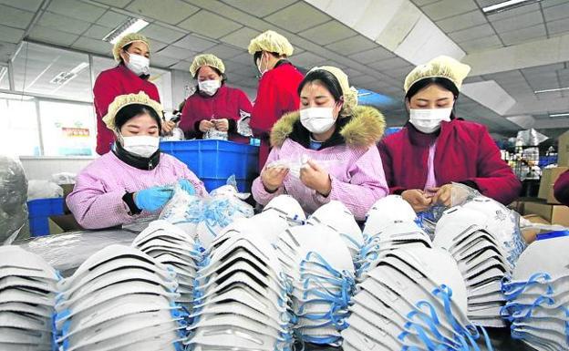 Grupo Mondragon, Adegi y la Cámara buscan 700.000 mascarillas en China