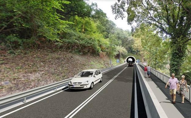 Finalizadas las obras de la GI-638 que une Deba y Mutriku tras una inversión de más de 10 millones