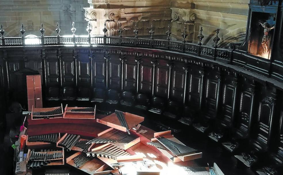 La basílica donostiarra de Santa María 'estrenará' órgano el próximo año