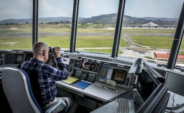 El coronavirus entra en la torre de control de Loiu y enciende todas las alarmas