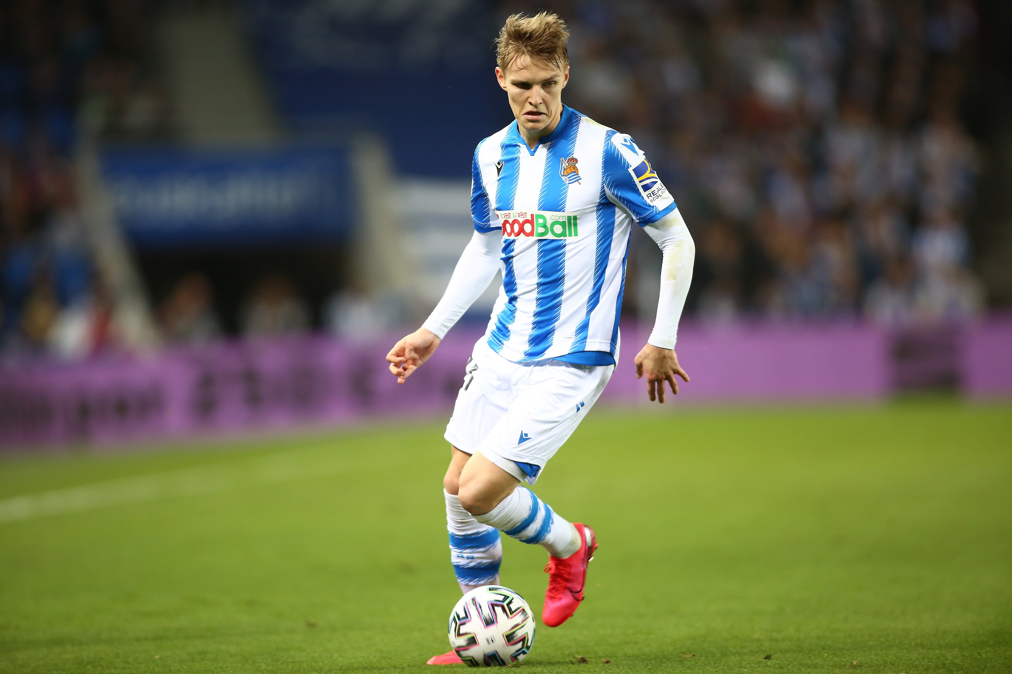 Odegaard es «tremendamente feliz» en la Real