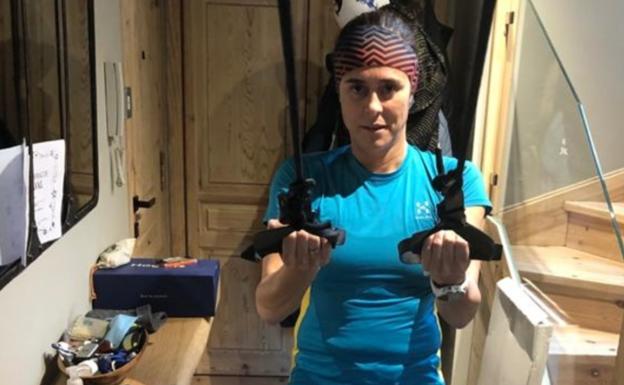 Edurne Pasaban: «Lo bueno de todo esto a nivel personal es que vives más con los tuyos»