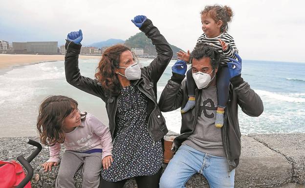 «Ya puedo salir a la calle. ¡Soy libre!»