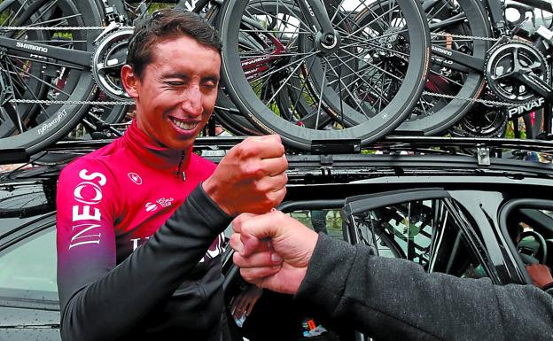 Bernal, el primero en partir hacia el Tour