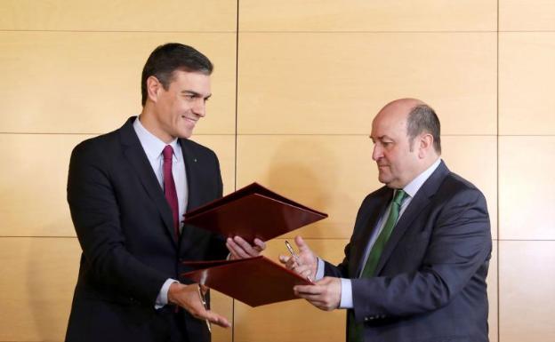 Euskadi y Navarra gestionarán el Ingreso Mínimo Vital tras un acuerdo entre Sánchez y el PNV