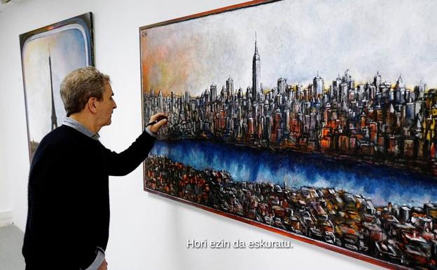 Gorka Merchán evoca la obra de Chillida Belzunce con las palabras de su madre