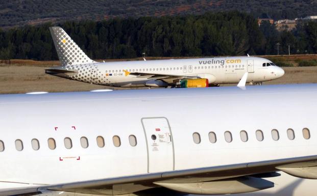Madrid-Barajas y Teruel, los mayores aparcamientos de aviones de Europa