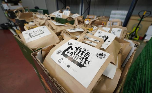 El proyecto 'Los Salvacomidas' repartirá 60.000 menús hasta finales de junio