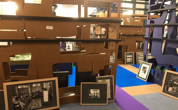 La exposición en memoria de Ordóñez deja el Palacio Miramar obligada por la pandemia