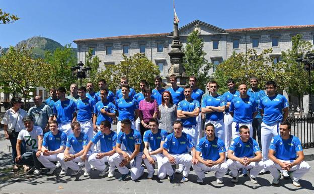 La salida del ERTE sorprende a buena parte de los pelotaris de Baiko