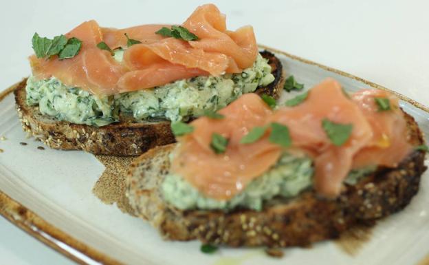 Receta de tostada «Varufakis» de David de Jorge