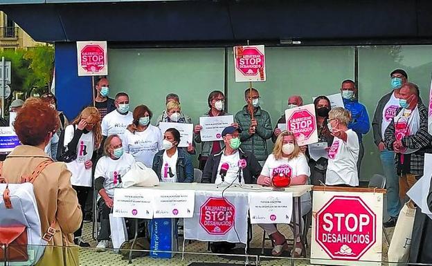 «Si hace falta, haremos un piquete para impedir que desahucien a Victoria»
