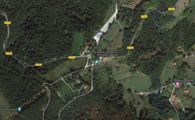 Herido grave un ciclista en la subida a Jaizkibel