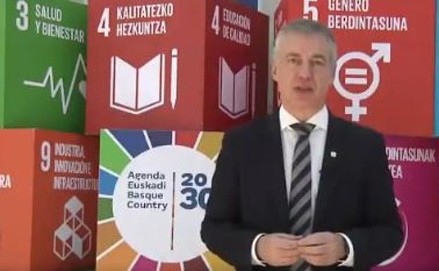 El lehendakari alerta de los discursos «racistas y populistas» que ponen «en peligro nuestros valores básicos como sociedad»