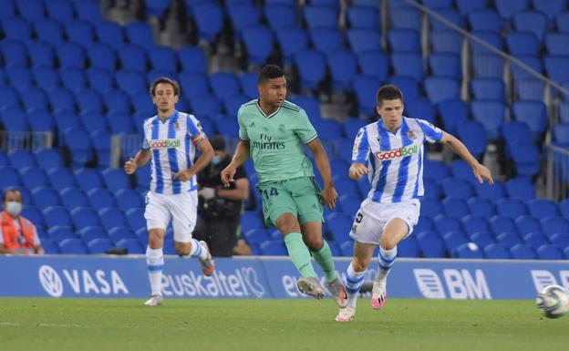 Real Sociedad- Real Madrid: Estrada ofende la dignidad txuri-urdin