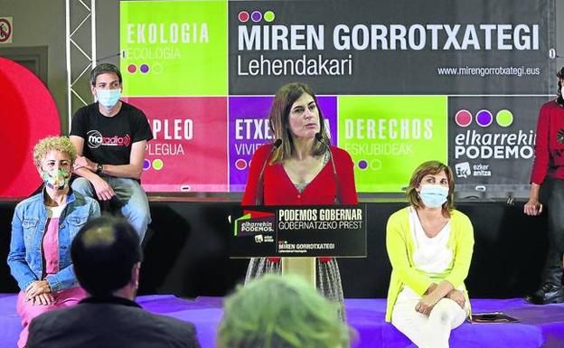 Gorrotxategi se ofrece como «nexo» entre la izquierda para romper la hegemonía del PNV