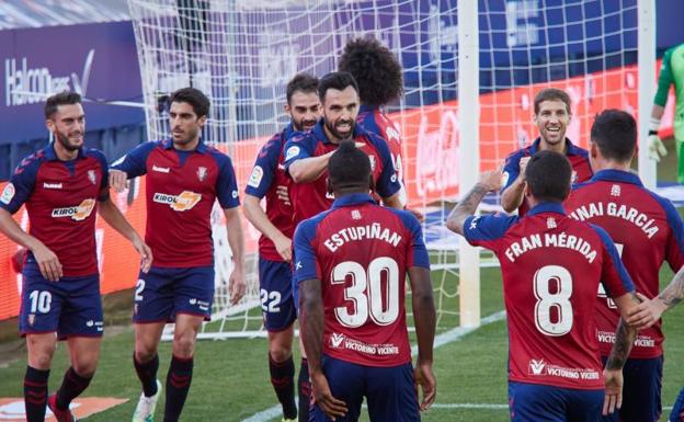 Triunfo 'in extremis' de Osasuna que hunde al Leganés