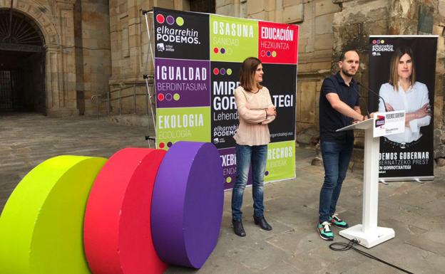 Podemos promete 4.000 millones extra y más personal para Osakidetza