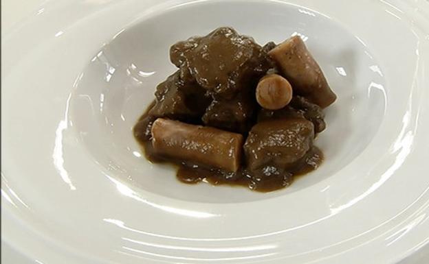 Receta de carrilleras guisadas al vino «errexa» de David de Jorge