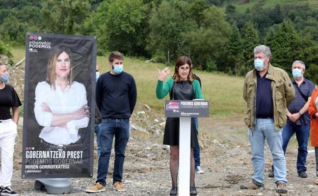 Gorrotxategi propone una nueva ley y medidas «eficaces y ambiciosas» contra el cambio climático