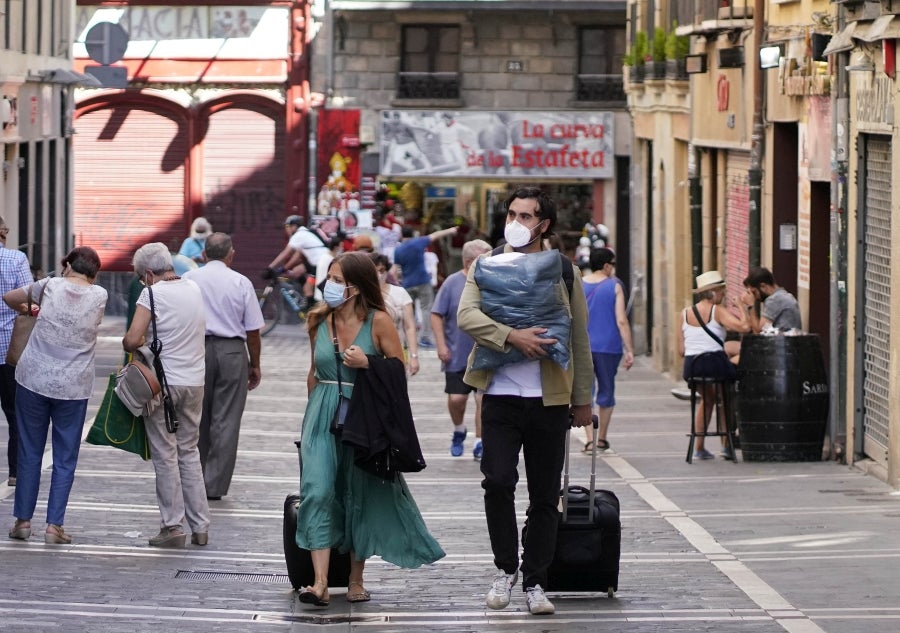 Pamplona sin fiestas de San Fermín