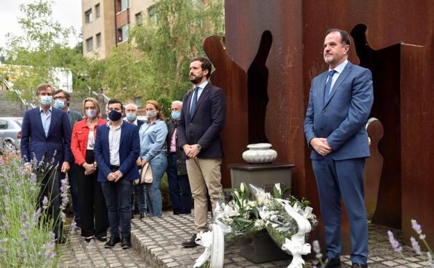 Ermua recuerda a Miguel Ángel Blanco en el 23 aniversario de su asesinato