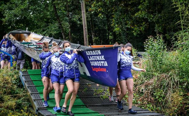 Arraun Lagunak no rema en Orio por un caso de Covid-19
