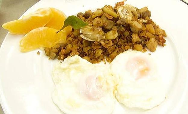 Receta de migas de pastor de David de Jorge