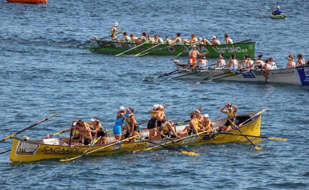 Orio, con el aliento de Donostiarra encima