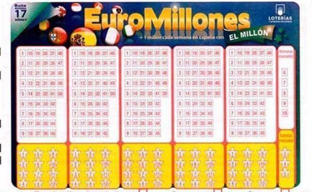 El sorteo de Euromillones deja 120.000 euros en Azpeitia