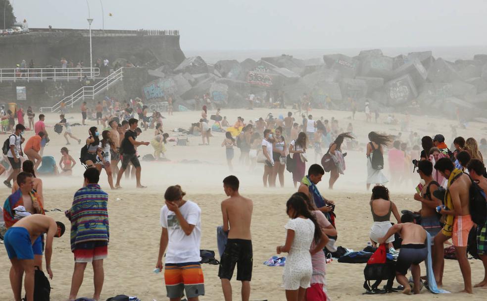 «A 40 grados y con el bozal puesto... ¡Qué asfixia!»