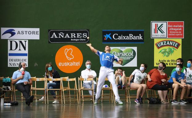 Triste compañera en la pelota es la resignación