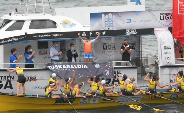 Orio roza el diez en Zarautz