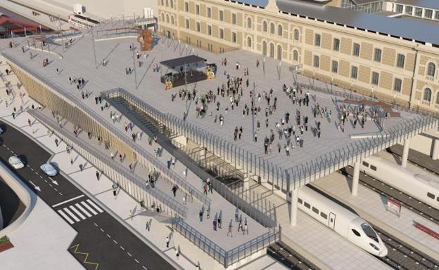 ETS revisará mil viviendas de Donostia antes de construir la estación del TAV