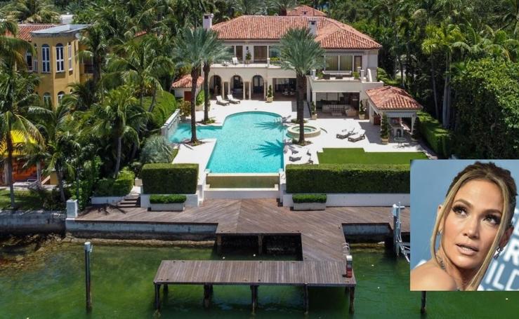 Jennifer López se compra una mansión de 40 millones de dólares, en Miami