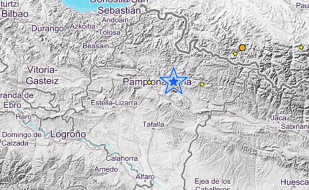 Registrados varios movimientos sísmicos en Navarra, uno de 4 grados