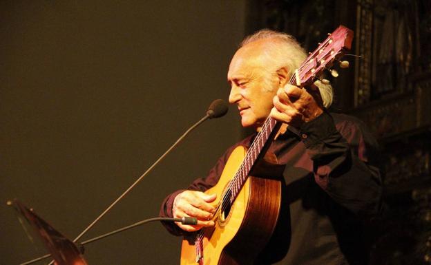 Amancio Prada y Juan Sebastián Jazz, en el 20 aniversario de Chillida Leku