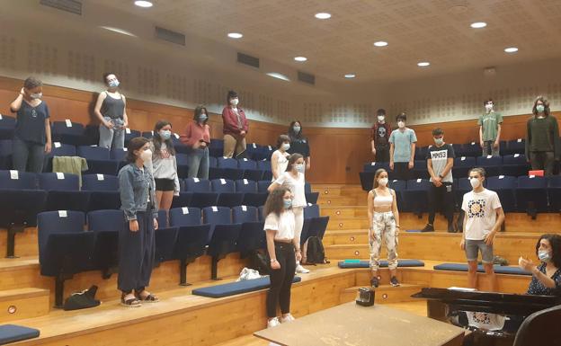 El Orfeón adopta «la máxima seguridad» para cuidar a sus coros y cantera de voces