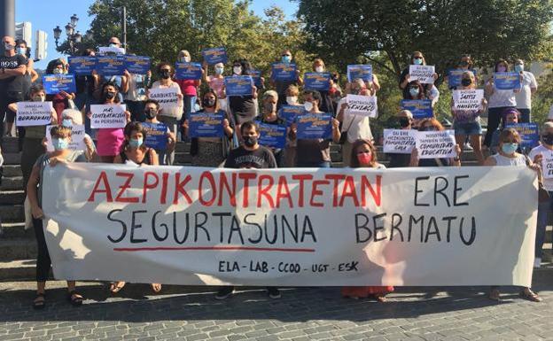 10.000 trabajadoras de subcontratas de educación se suman a la huelga del día 15