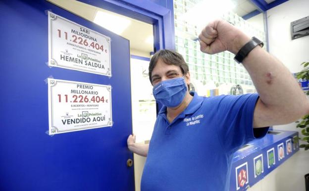 La Primitiva deja un premio de 11.226.404,44 euros en San Sebastián