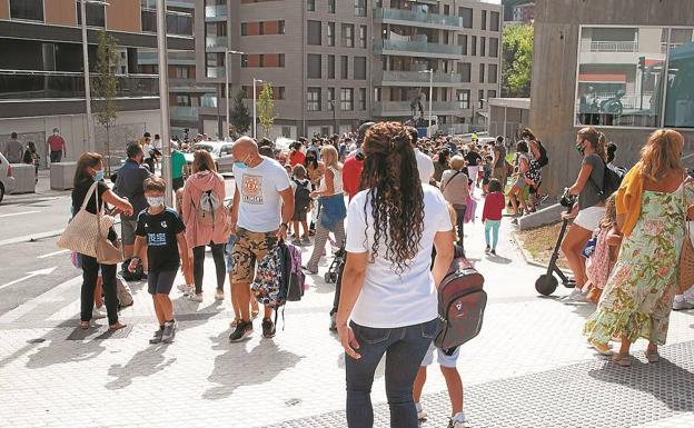 Primera lección... los alumnos a casa