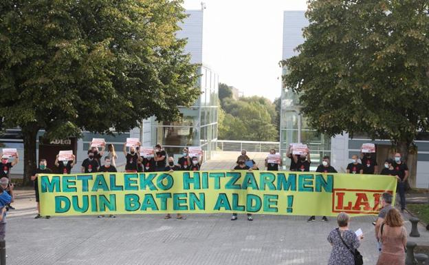 Las subcontratas y la precariedad atascan las negociaciones del convenio del Metal de Gipuzkoa