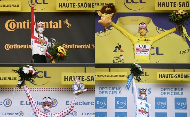 Pogacar vuela y arrebata el Tour a Roglic con una remontada histórica