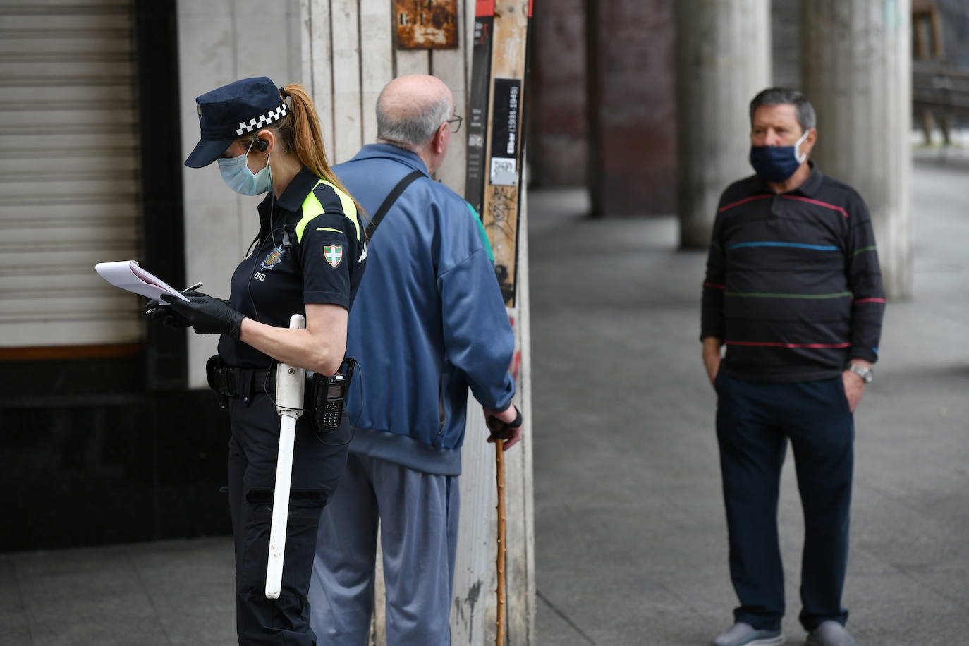 Ocho de diez multas interpuestas en Euskadi son por no llevar mascarilla | El Diario Vasco
